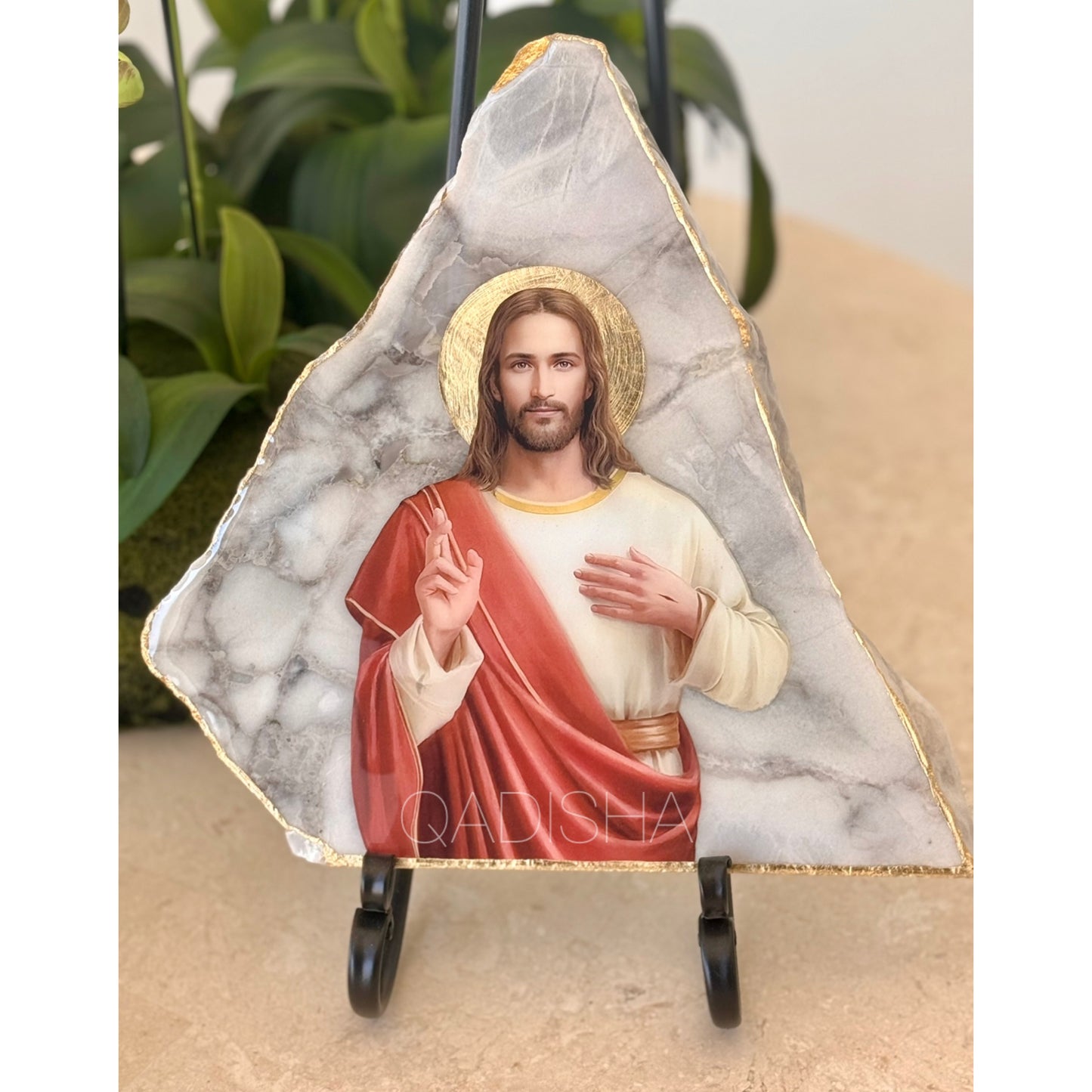 Customised Large Traditional Jesus Sacred Heart