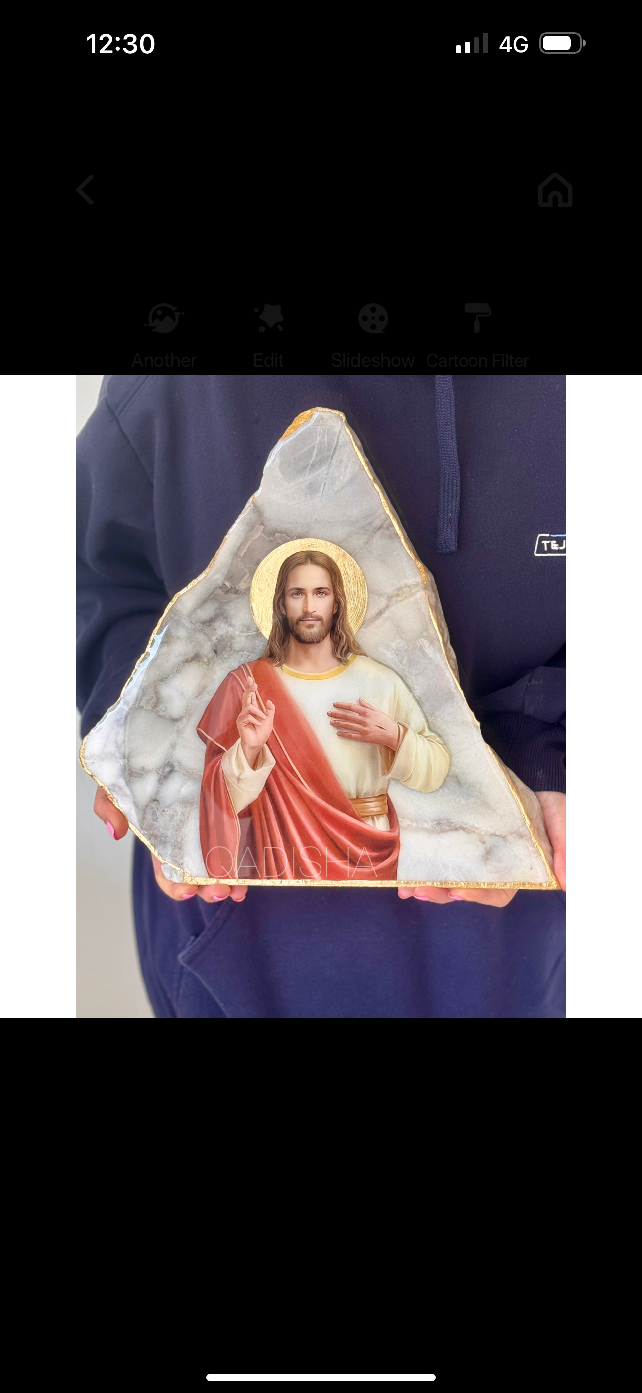 Customised Large Traditional Jesus Sacred Heart