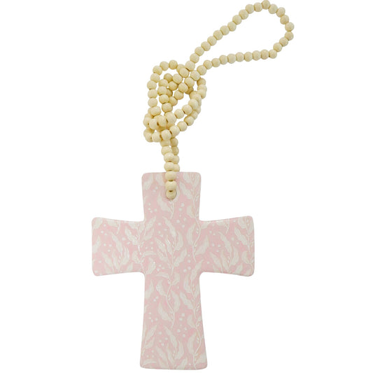 Ceramic Cross Neutral Gumleaf