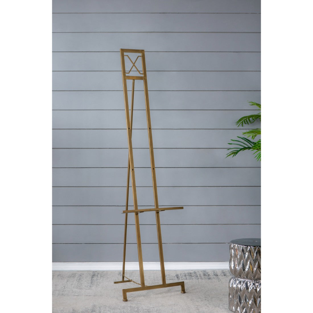 Large Gold Floor Easel