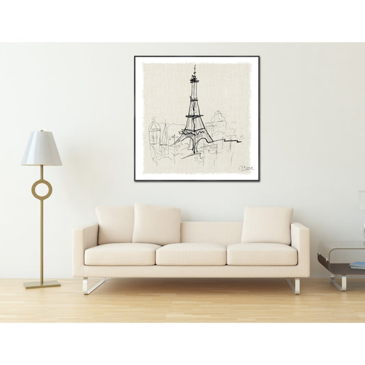 Large Paris Canvas